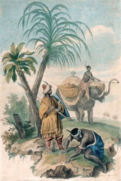 Afrique, publié vers 1790 - G. Wagner